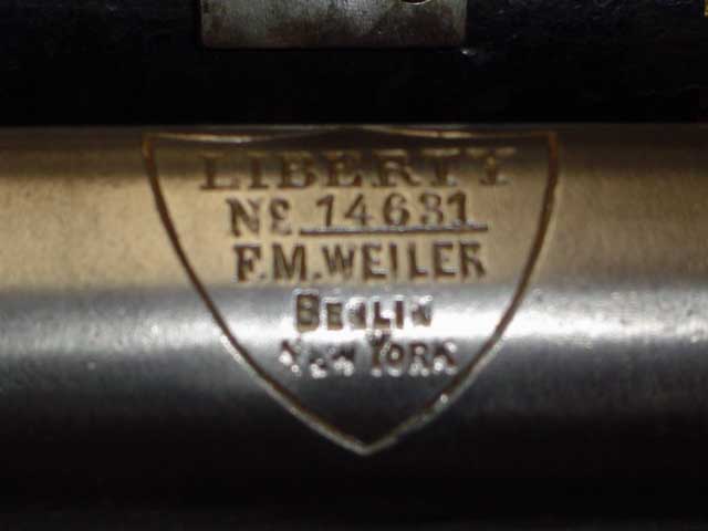 Liberty Serial Number on Crank Shaft